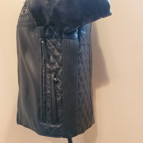 Harley-Davidson Heavy Genuine Leather Jacket / Coat, Men's, Medium